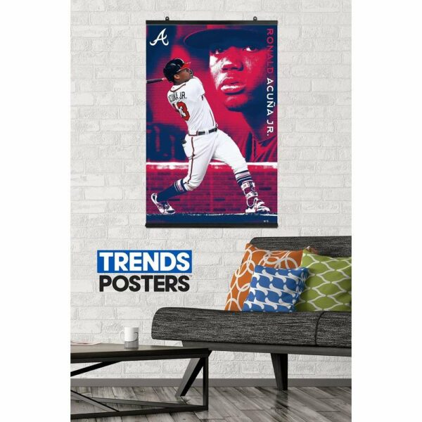 Ronald Acuna Jr 19 Atlanta Braves MLB Wall Poster