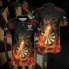 Darts Born To Play Darts Personalized Baseball Jersey, Shirt for Dart Lover