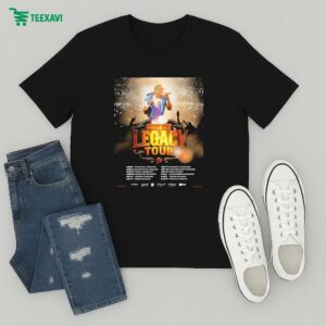 50 Cent European Legacy Tour Dates 2025 T-Shirt