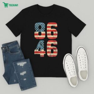8646 Meaning American Flag T-Shirt