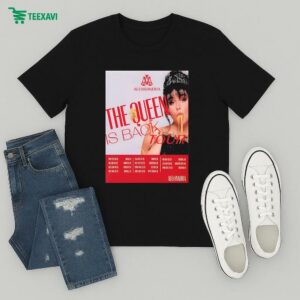 Alessandra The Queen Is Back Tour 2025 Dates T-Shirt