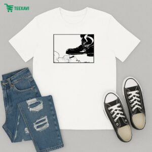 Alexander Skarsgard Wearing Gay Leather Boot Lgbtq Boseck Bondage T-Shirt