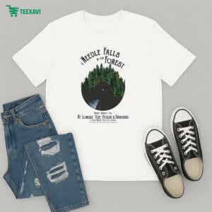 Andrew Duhon A Needle Falls In The Forest At Longue Vue House And Gardens 2025 T-Shirt