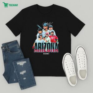 Arizona Diamondbacks MLB Players Series Signatures T-Shirt