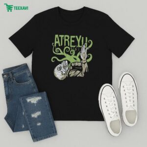 Atreyu Skull, Dying, Zombie Head T-Shirt