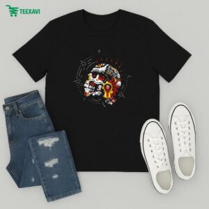 Aztec Skull Tribal Gear T-Shirt