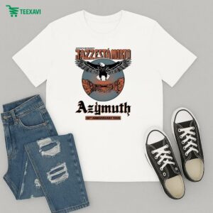 Azymuth Jazz Está Morto 2025 Tour 50th Anniversary Eagle T-Shirt
