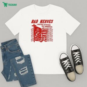 Bad Nerves United States Of American T-Shirt
