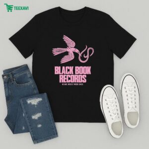 Black Book Records Miami Music Week Takeover 2025 T-Shirt
