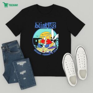 Blink-182 For Night 1 In Brisbane, Feb 19 2024 Event Bunny T-Shirt