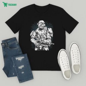 Blue Leader Threat Llama T-Shirt