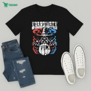 Boardwalk Rock Festival For The Ocean City Md On May 17-18 2025 Wizard Of Rock T-Shirt