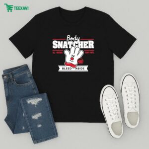 Bodysnatcher Bleed Abide All Natural Heavy Riffs Helper T-Shirt