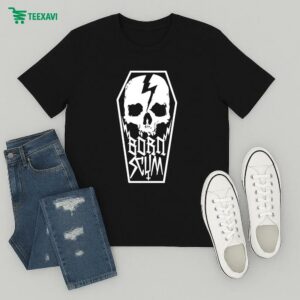 Born Scum Skull Coffin T-Shirt