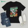 Official Jalen Brunson New York Knicks Nba Jam He’s On Fire T-Shirt