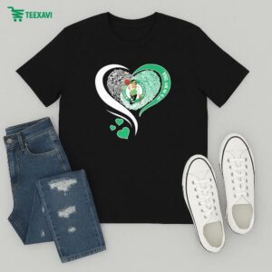 Boston Celtics It’s In My Dna Heart Fingerprint T-Shirt