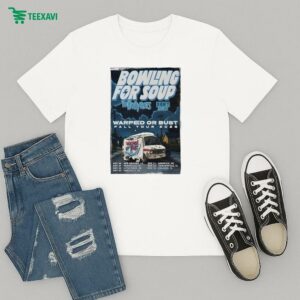 Bowling For Soup Warped Or Bust Fall Tour 2025 T-Shirt
