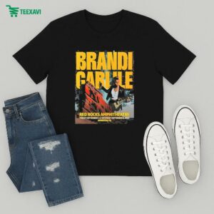 Brandi Carlile Live At Red Rocks Amphitheatre On September 05 And 06 2025 T-Shirt