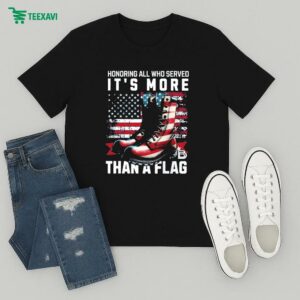 Brandon Davis Honoring All Who Served It’s More Than A Flag American T-Shirt