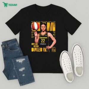 Caitlin Clark Player’s Indiana Fever The Cover Of Slam Magazine 2025 Wnba T-Shirt