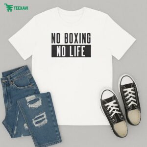 Canelo Alvarez No Boxing No Life Bars T-Shirt