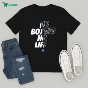 Canelo Alvarez No Boxing No Life Crossed T-Shirt