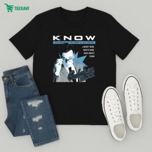 Catcher Block Know The Magazine For Men In The Know Ladies Man Man’s Man Man About Town Ilana Wolpert Down With Love T-Shirt