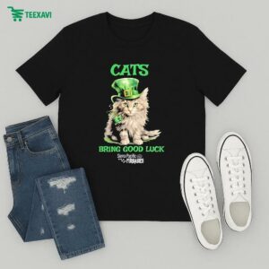 Cats Bring Good Luck Sierra Pacific Furbabies T-Shirt