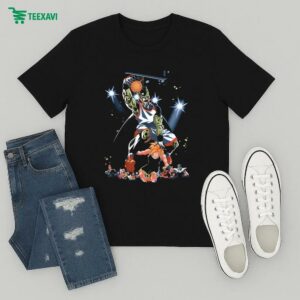 Cell Vs Son Goku Slam Dunk Dragon Ball T-Shirt