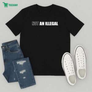 Charlie Kirk Wearing Not An Illegal T-Shirt