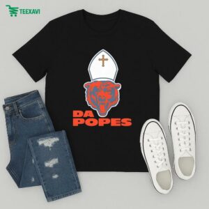 Chicago Bears Da Popes NFL Logo T-Shirt