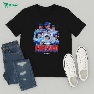 Chicago Cubs MLB Players Series Signatures 2025 T-Shirt