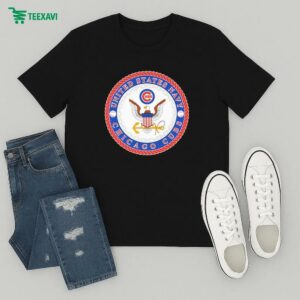 Chicago Cubs United States Navy T-Shirt