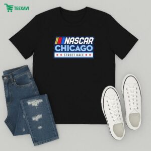 Chicago Street Race Nascar Chicago Logo T-Shirt