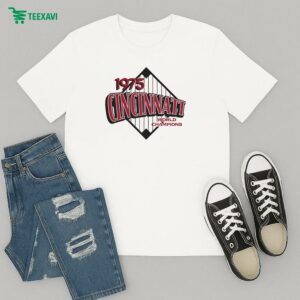 Cincinnati Reds World Champions 1975 T-Shirt