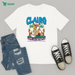 Clairo Live In Genovia Charm European Tour 2024 Rabbit Lola Brian Robert Jones T-Shirt