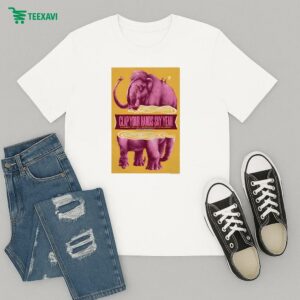Clap Your Hands Say Yeah May 02 2025 The Amsterdam Bar & Hall In St. Paul Event Mammoth T-Shirt