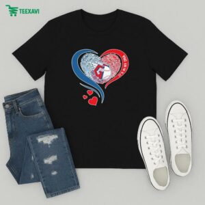 Cleveland Guardians It’s In My Dna Hearts T-Shirt