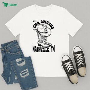 Cma Awards 57th Nashville Tn Boots Hat T-Shirt