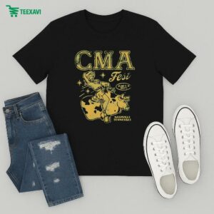 Cma Fest 2025 Nashville Tennessee Bucking Bull T-Shirt