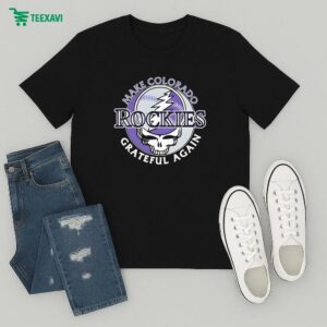 Colorado Rockies X Grateful Dead Make Colorado Grateful Again T-Shirt