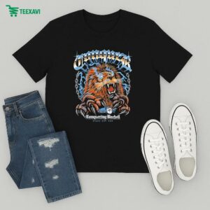 Conquer Lion Conquering Barbell Since Day One T-Shirt