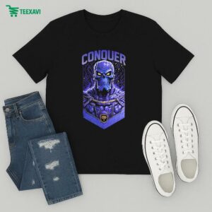 Conquer The Universe Conquering Barbell T-Shirt