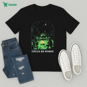 Could Be Worse Threat Llama T-Shirt