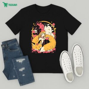 Cozy Foxes Girl T-Shirt