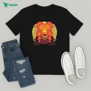 Crystal Methyd Flower Cape T-Shirt