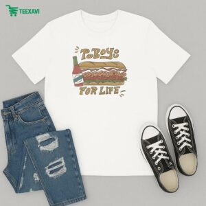 Crystal Po’boys For Life T-Shirt