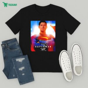 Dc Studios Look Up Superman The Movie Reboot A James Gunn Film Only In Theaters On July 11 2025 T-Shirt