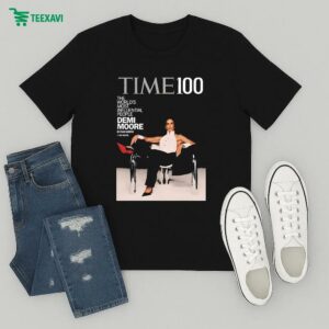 Demi Moore X Time 100 Most Influential People Of 2025 T-Shirt