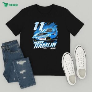 Denny Hamlin Joe Gibbs Racing Team Progressive Car T-Shirt